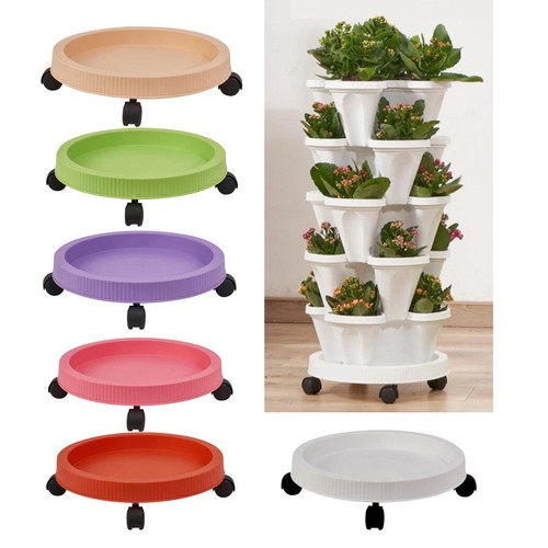 Plant stand pot trolley - stand,