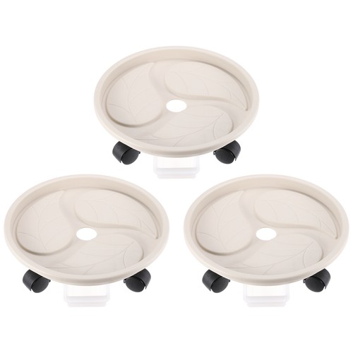 3pcs planter caddy with - 3pcs,
