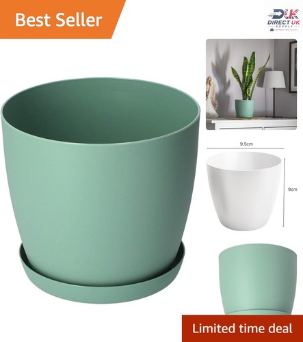 Stylish 5cm green matt plant - matt,