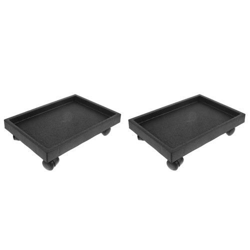 2pcs rolling plant stand with - stand,