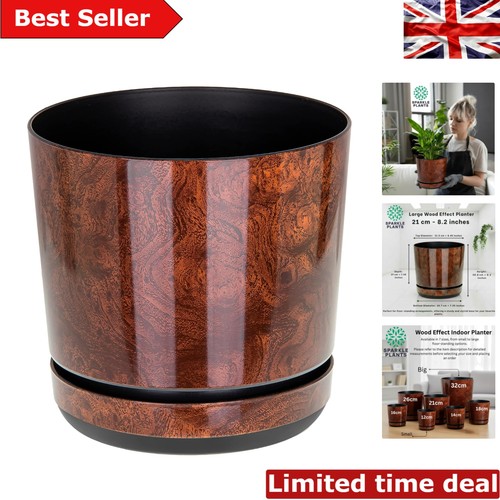 Durable round indoor plant pot - indoor,
