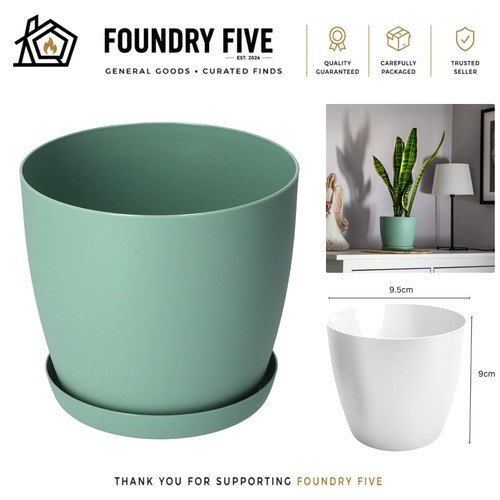 Chic green matt plant - cm,