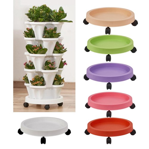 Plant stand pot trolley with - pot,
