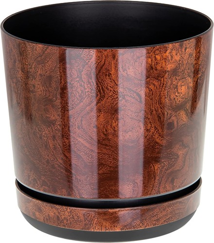 Brown 12cm glossy - brown,