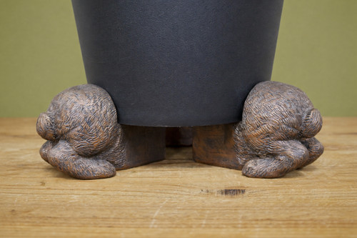Set resin plant pot - set, 3
