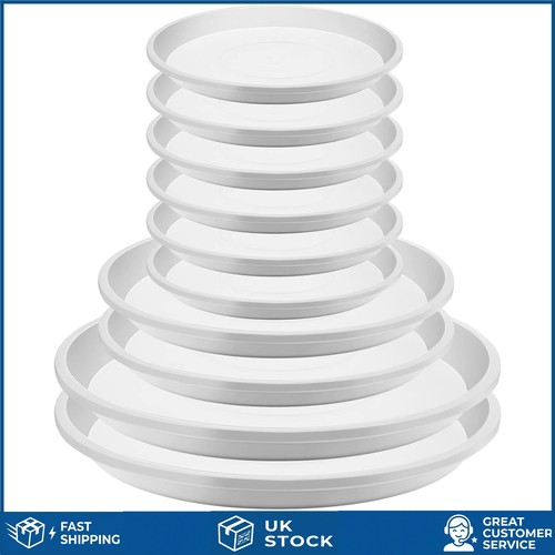Robust white plastic round - robust,