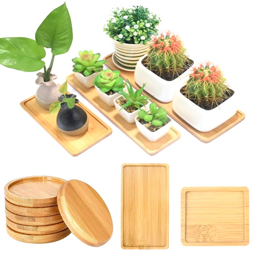 Square shapes bamboo wood - shapes,