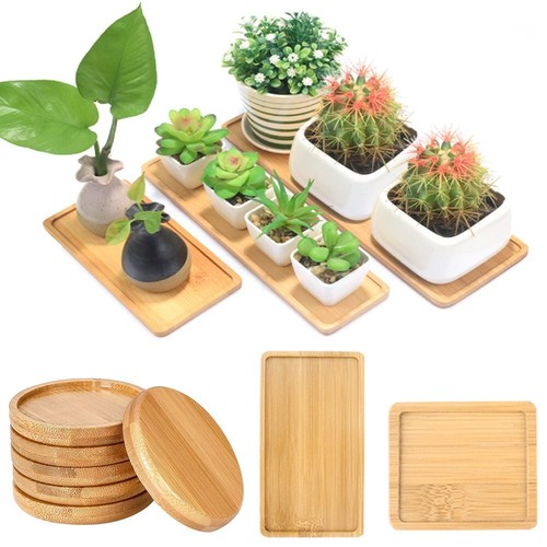 Square shapes bamboo wood - square,