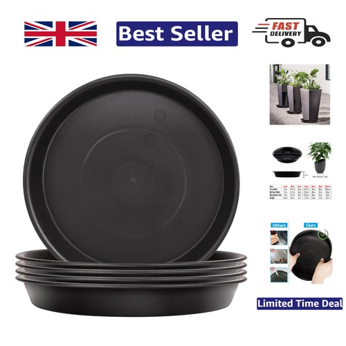 Elegant 14cm plant saucer - 14cm,