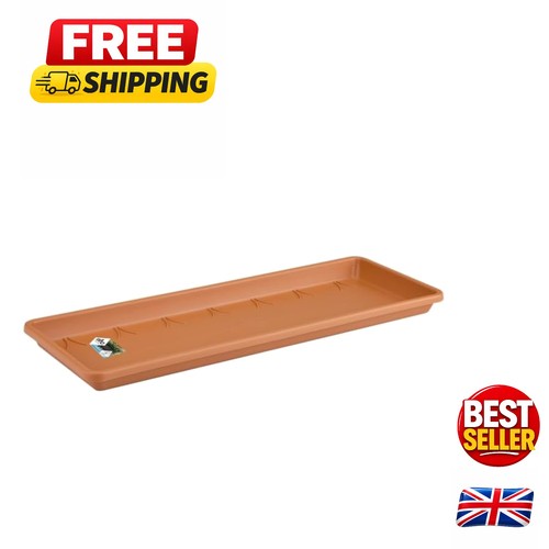 Terra rectangular flower pot - flower,