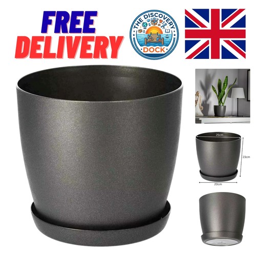 Versatile matte plant - pot, with