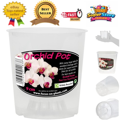 Matte green 5cm orchid pot - orchid,